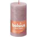 Bolsius Rustik Stumpenkerzen Shine 130x68 mm Eschen-Rose...