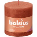 Bolsius Rustik Stumpenkerzen Shine 100x100 mm...