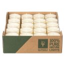 Wenzel Pure Natural Lights Teelichter 60er Box 4 Stunden Brenndauer